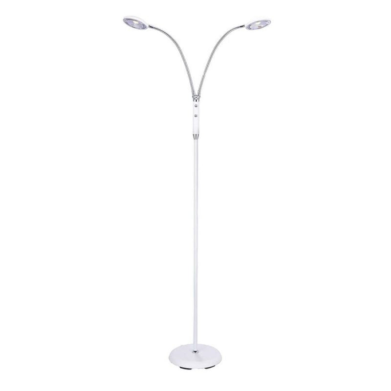 Vegas Gulvlampe LED Hvid 2 arme - Halo Design billede 2