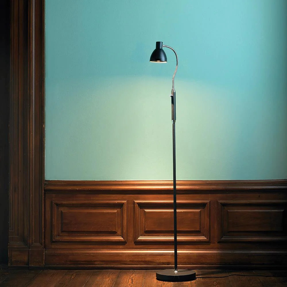 Hudson Gulvlampe LED Sort - Halo Design billede 2