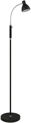 Hudson Gulvlampe LED Sort - Halo Design billede 1