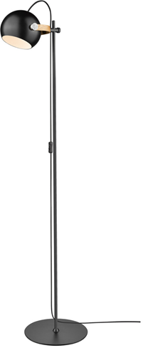 DC Gulvlampe Sort Ø18 - Halo Design billede 1