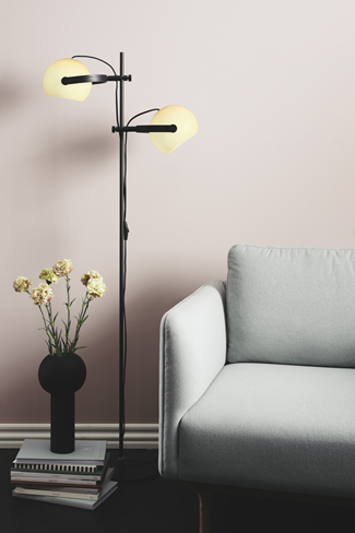 DC Gulvlampe Opal Ø18 2 arme - Halo Design billede 3