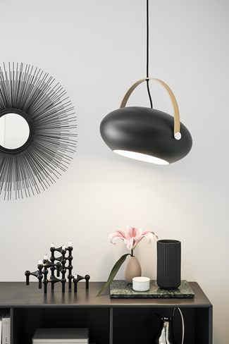 DC Pendel Sort Ø40 - Halo Design billede 2
