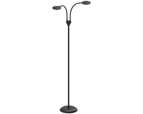 Halo Design Fix LED 2 arme sort gulvlampe billede 1