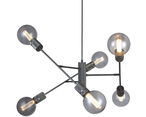 Halo Design Halo Ø75 gun black pendel billede 1