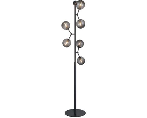 Atom Gulvlampe Smoke Ø37 - Halo Design billede 1