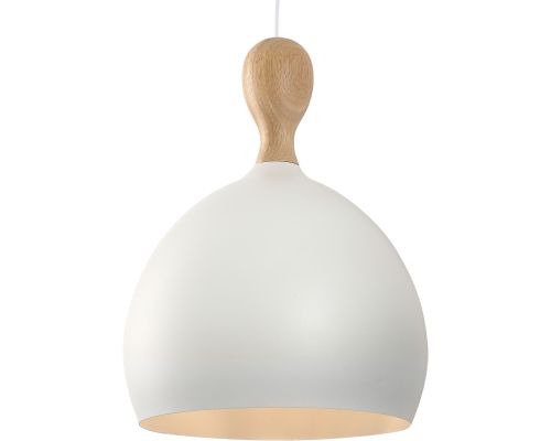 Dueodde Pendel Metal, Træ Ø39 Hvid - Halo Design billede 2
