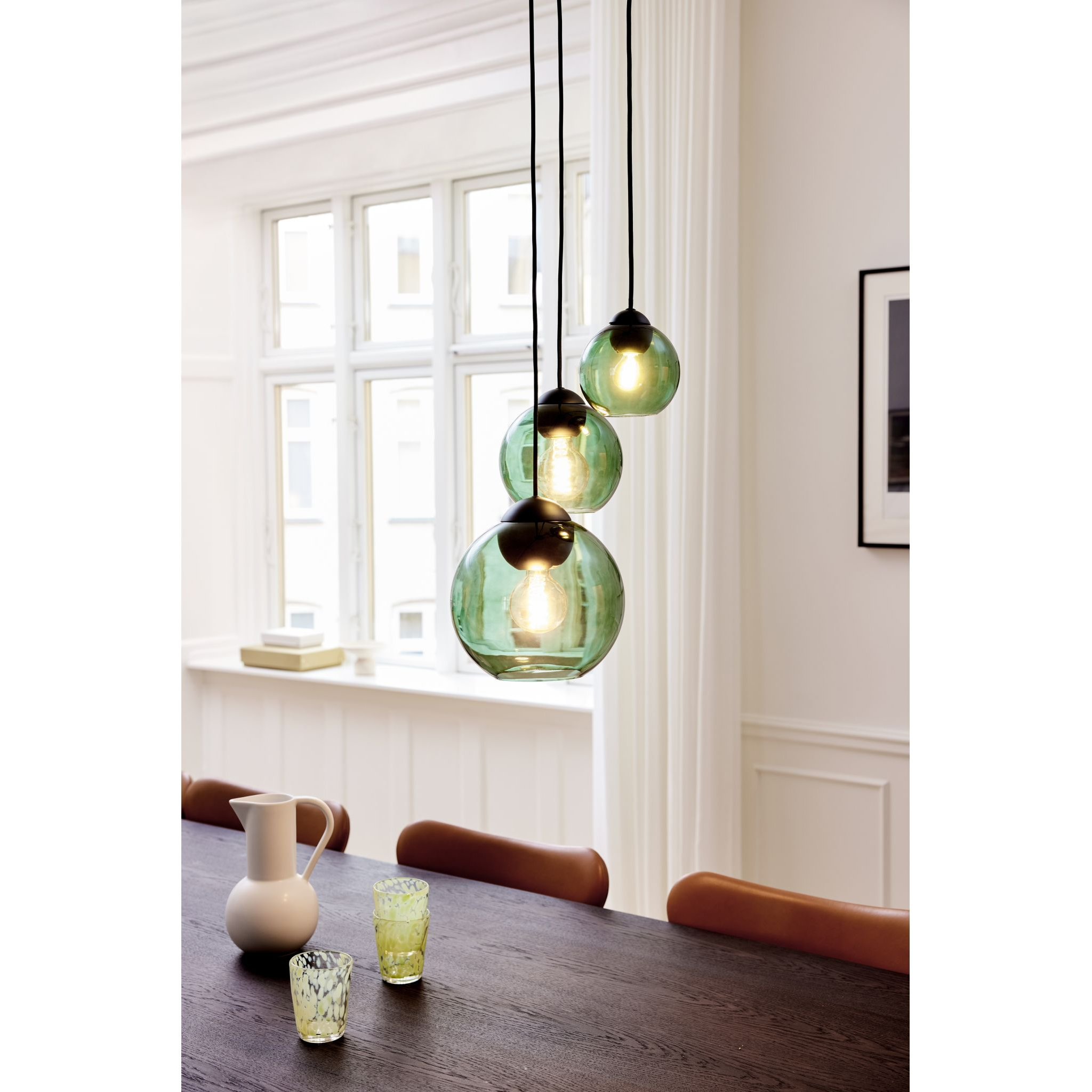 Bubbles Ø18 Pendel, Grøn - Halo Design billede 2