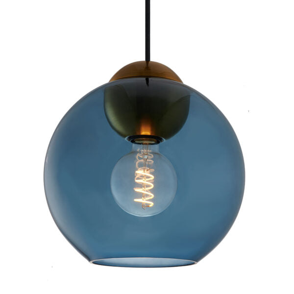 Bubbles Ø24 Pendel, Blå - Halo Design billede 1