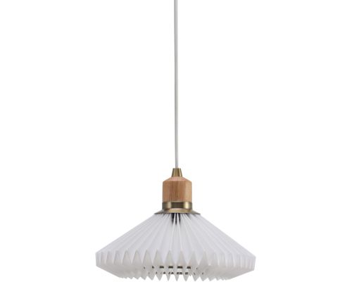 Halo Design Paris Pendel Ø24 Clean White billede 1