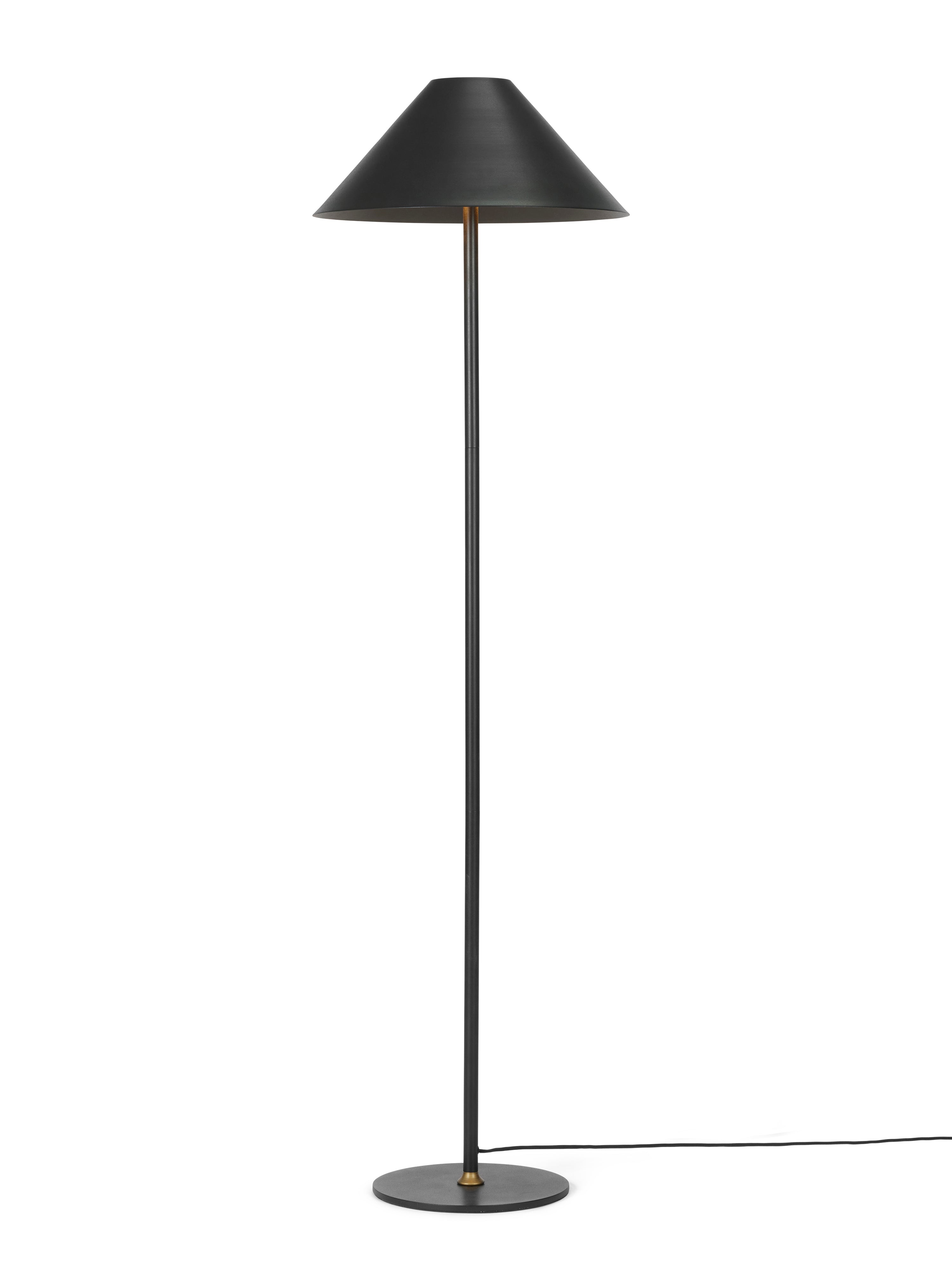 Hygge Gulvlampe Ø40 Graphit Sort billede 1