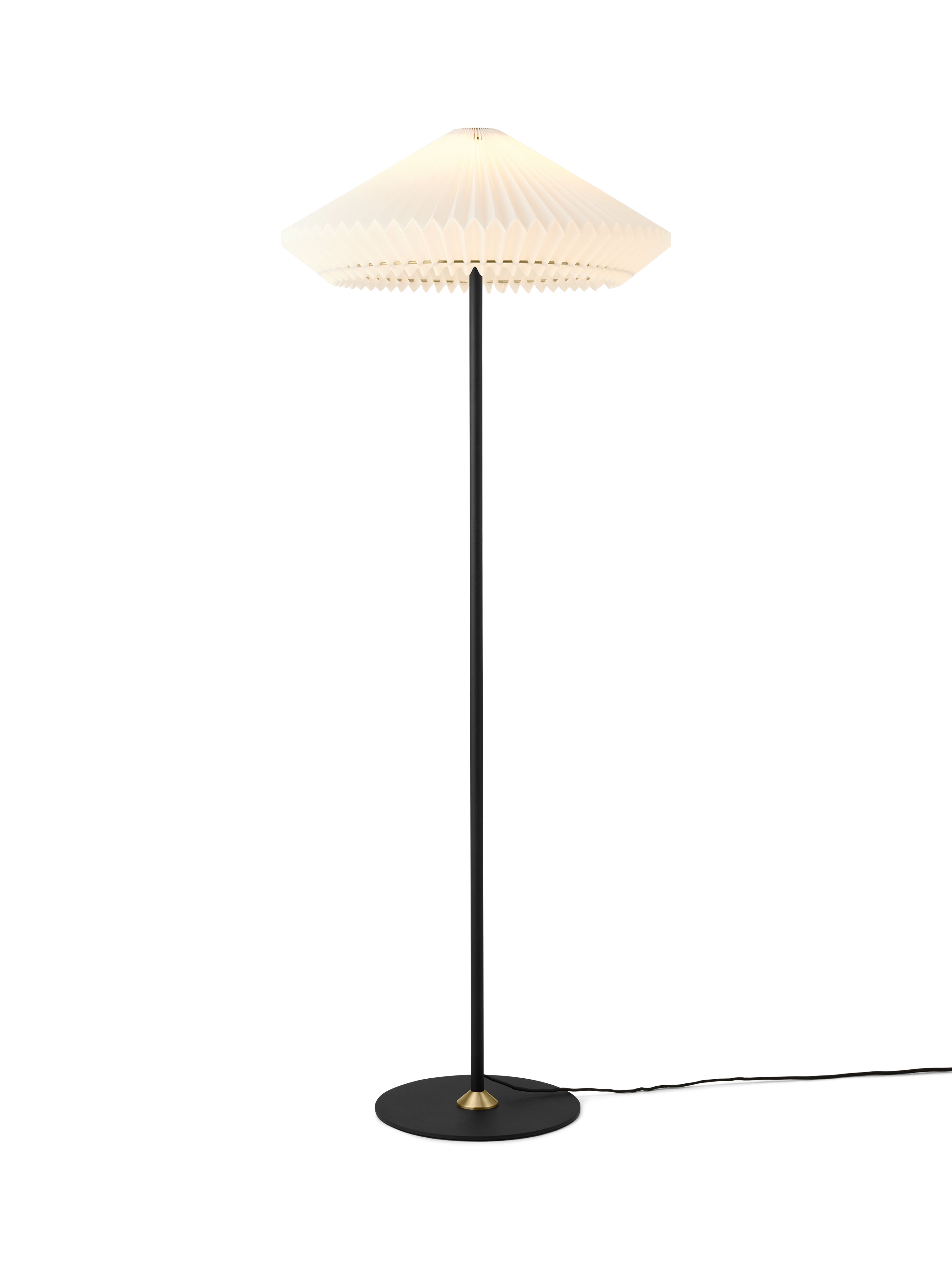 Paris Gulvlampe Ø56 Hvid/Sort billede 2
