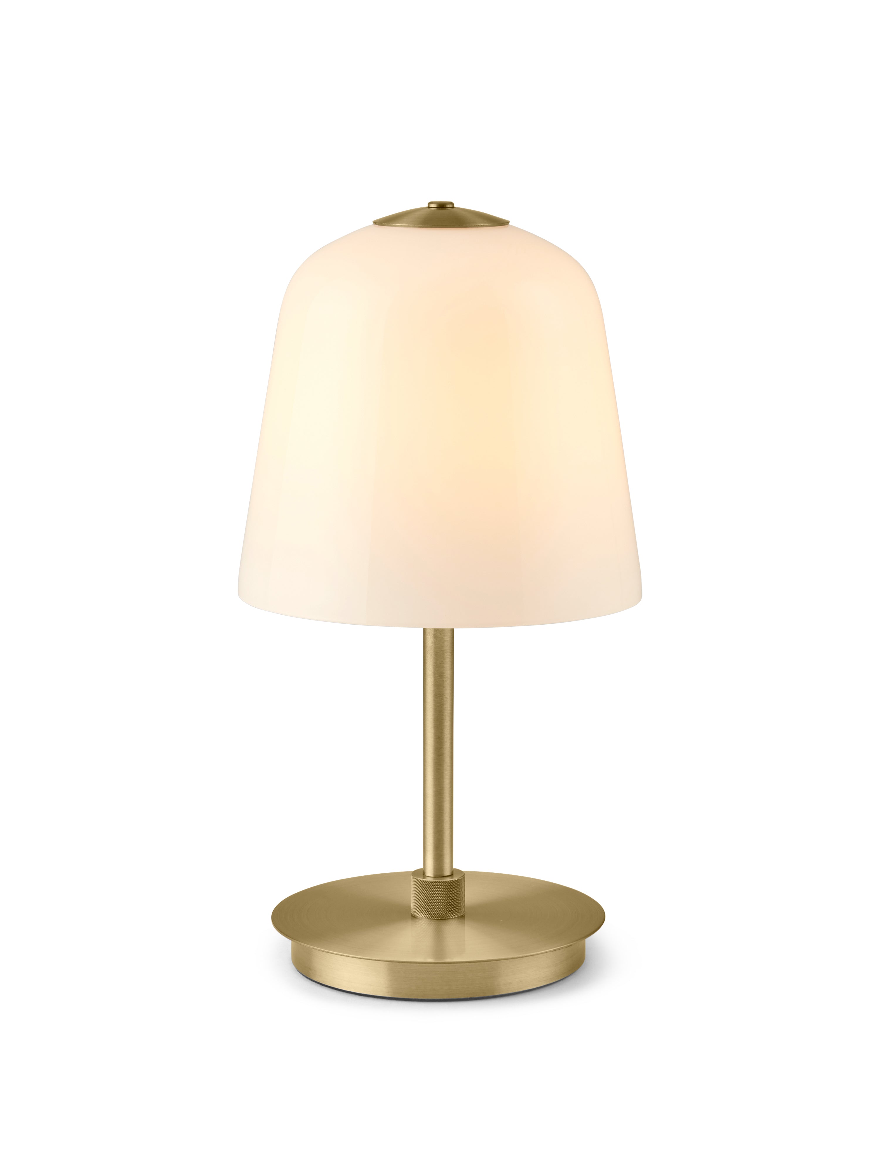 Room 49 LED-bordlampe Ø15 Opal/Messing billede 1