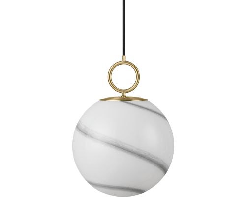 Stockholm Pendel Ø25 Marble Grey billede 1