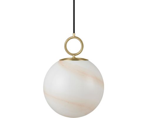 Stockholm Pendel Ø25 Marble Brown billede 1
