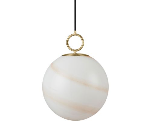 Stockholm Pendel Ø30 Marble Brown billede 1