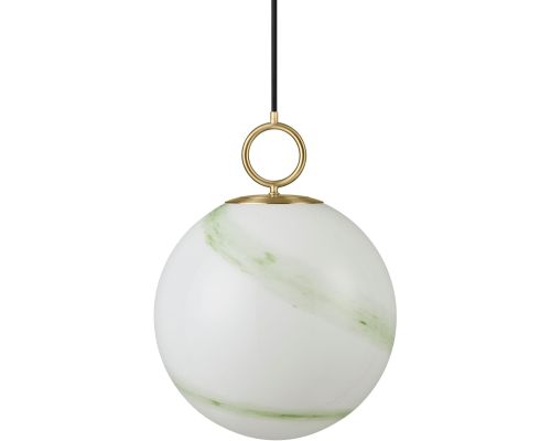Stockholm Pendel Ø30 Marble Green billede 2