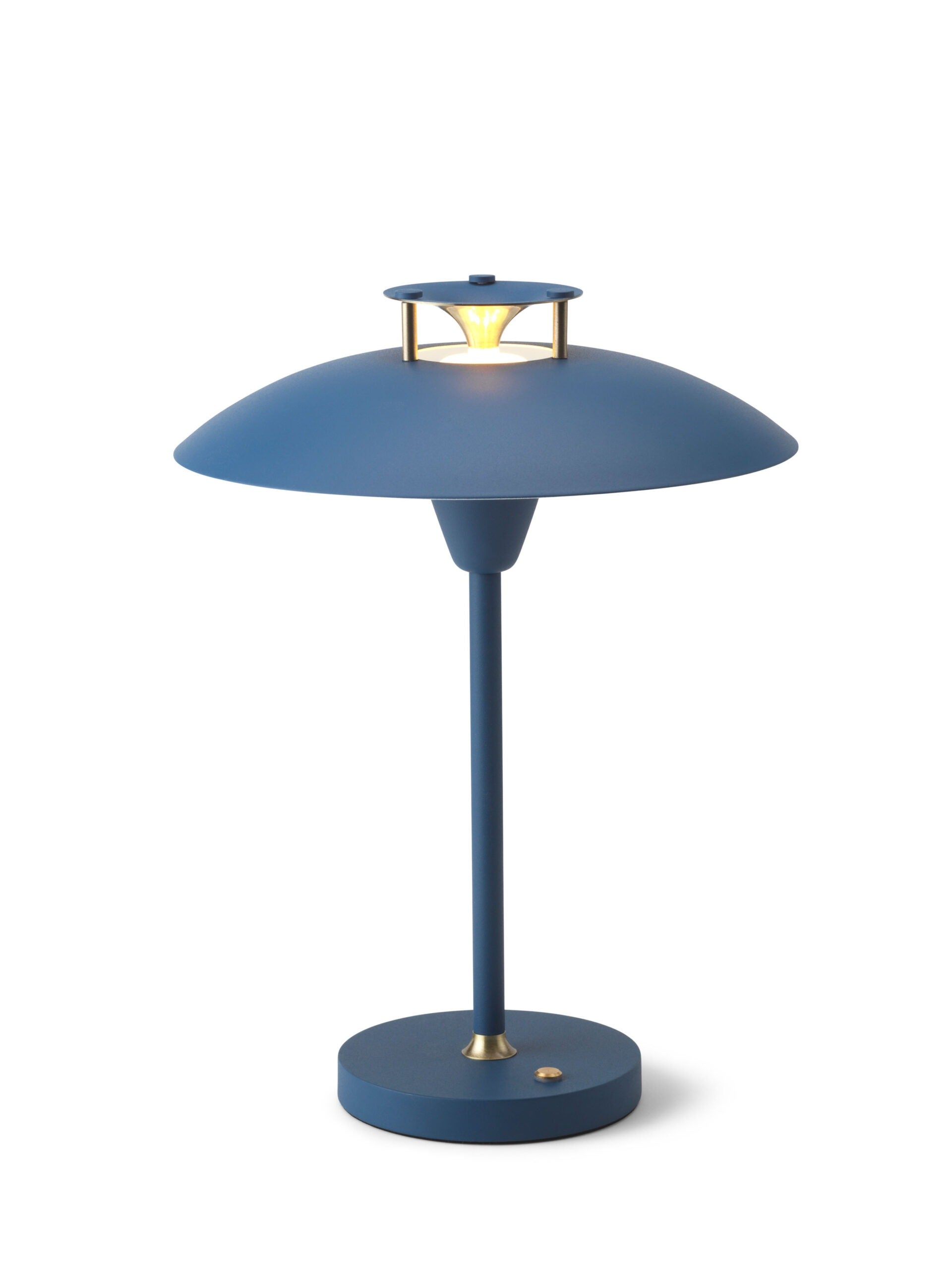Stepp 1-2-3 blå portable LED bordlampe billede 1