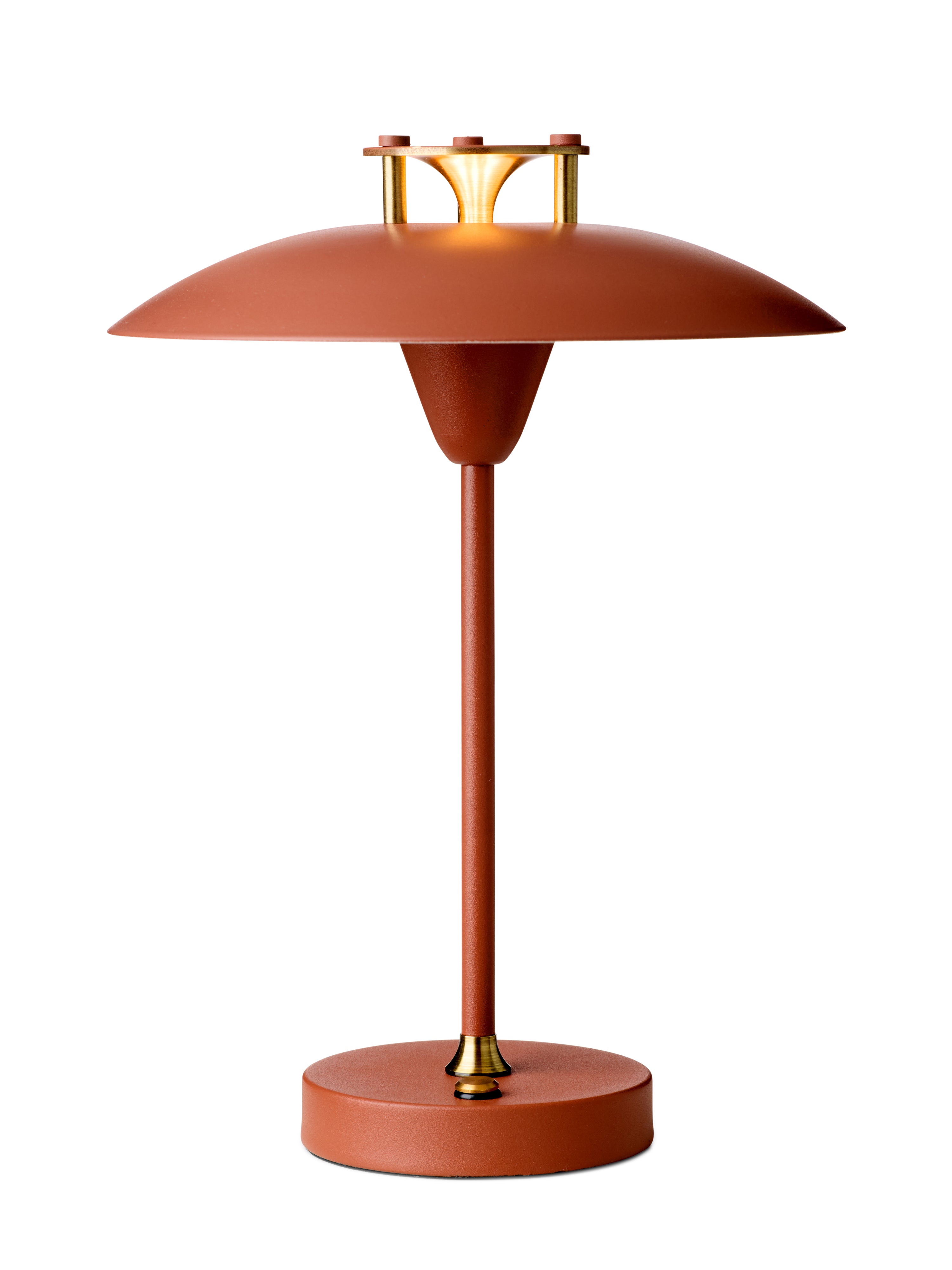 Mini Stepp 1-2-3 Portable Bordlampe Terracotta billede 1