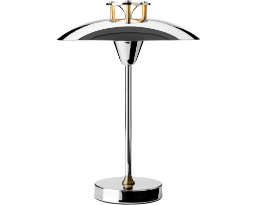 Mini Stepp 1-2-3 Portable Bordlampe Krom billede 2