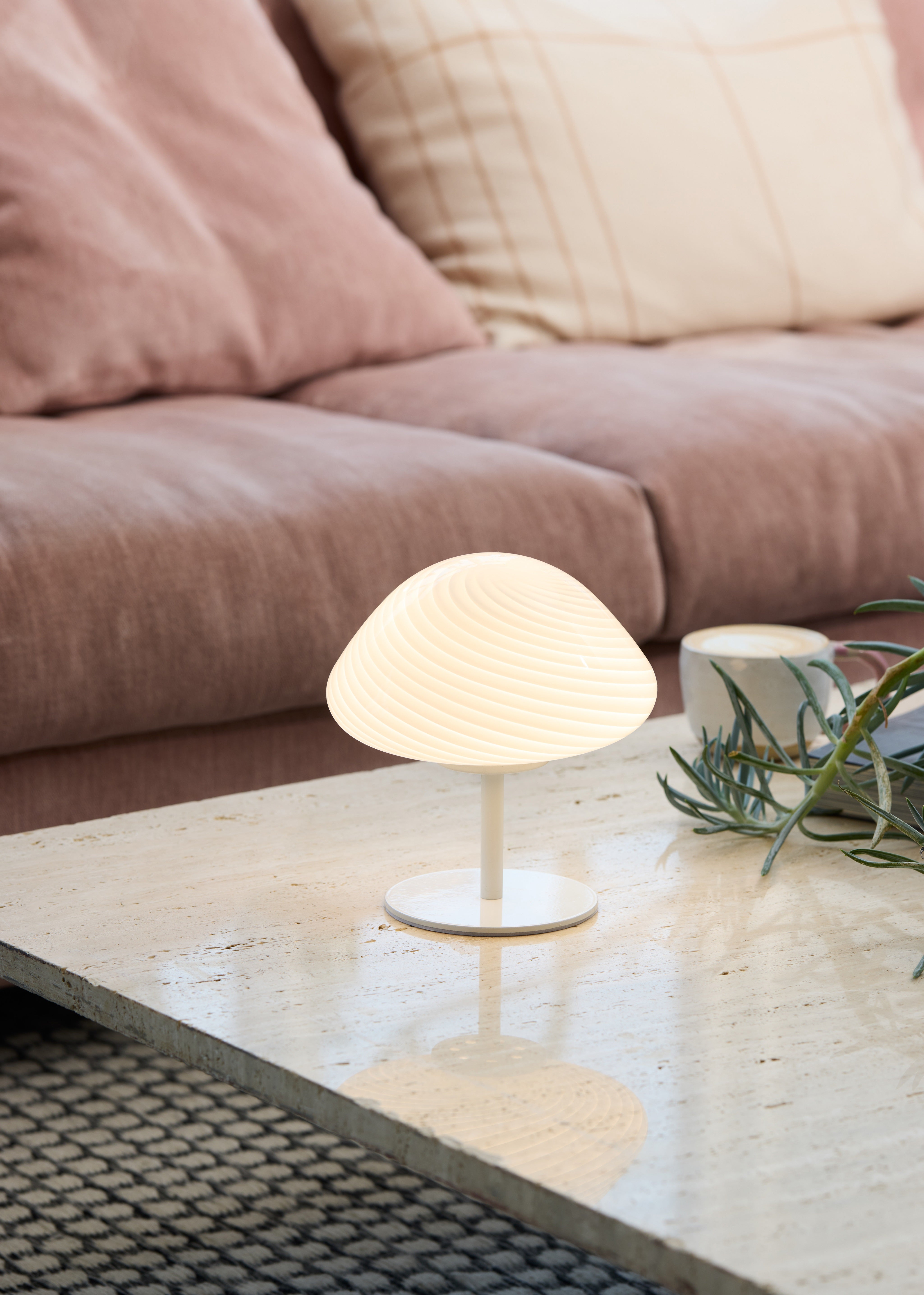 Mini Mush opal bordlampe billede 3