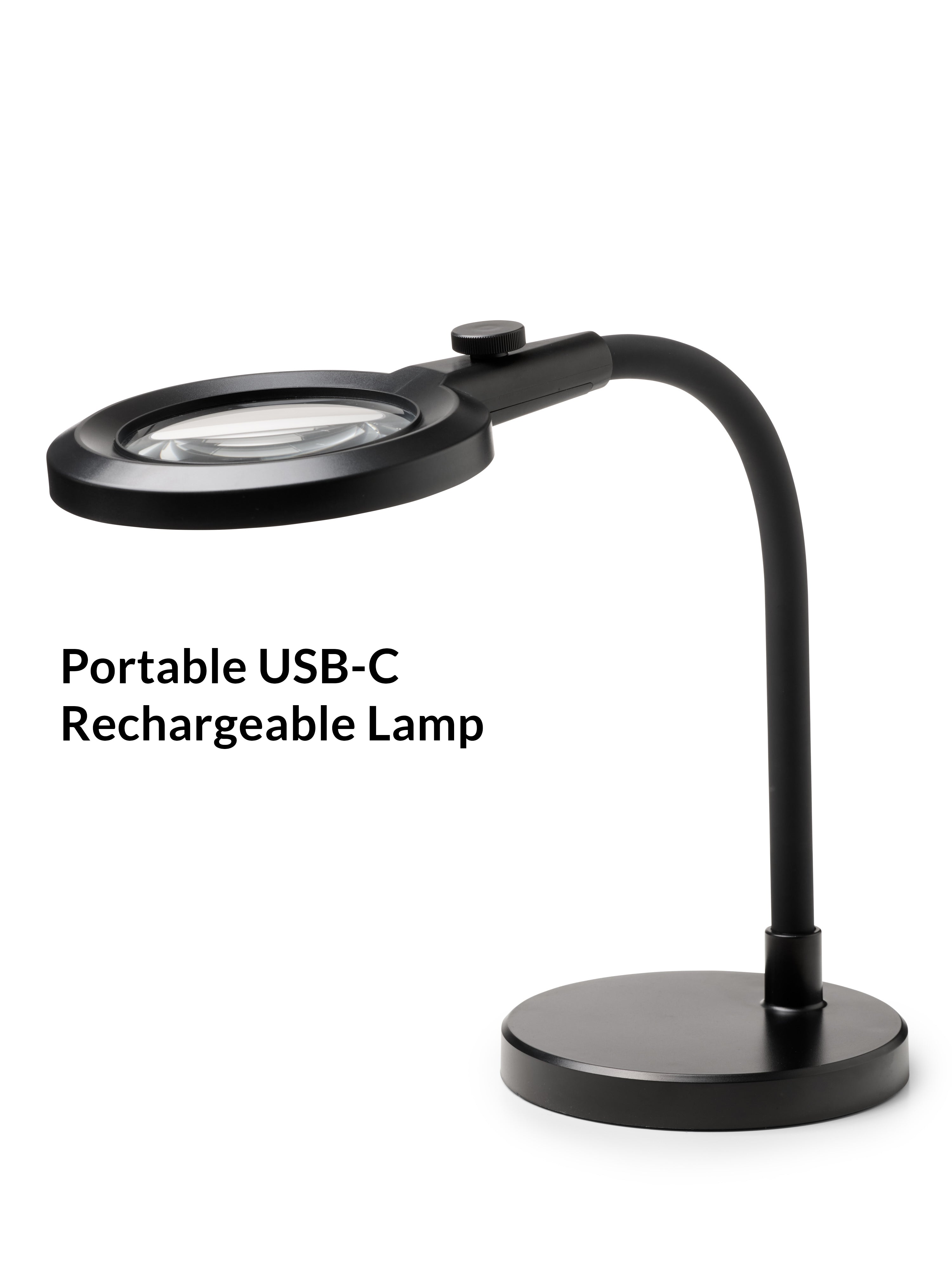 Magni Charge Superflex Portable Bordlampe i Sort