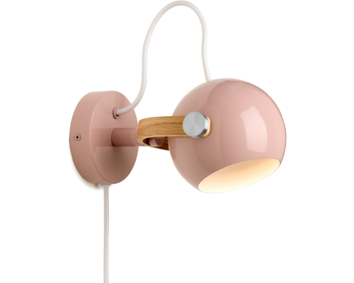 Halo Design DC rosa væglampe billede 1