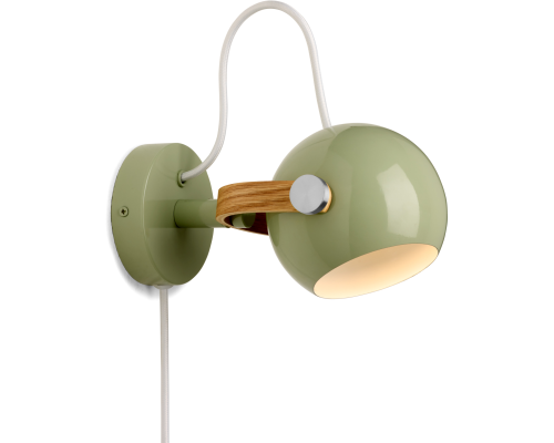 Halo Design DC grøn væglampe billede 1