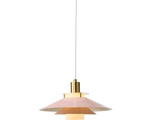 Halo Design Rivoli Ø26 rosa pendel billede 1