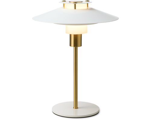 Halo Design Rivoli hvid bordlampe billede 1