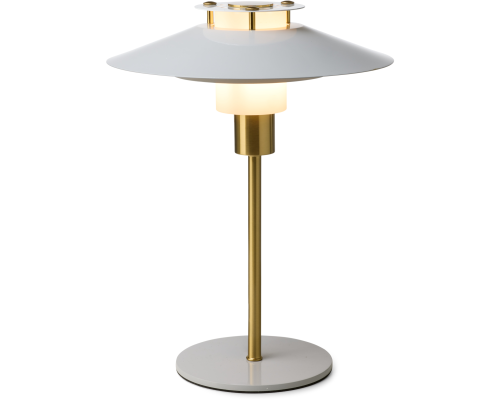 Halo Design Rivoli grå bordlampe billede 1