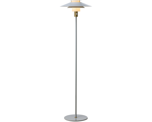 Halo Design Rivoli grå gulvlampe billede 1