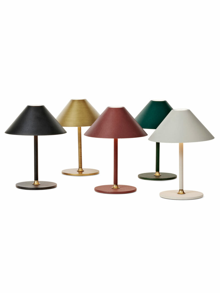 Hygge Ø15 Batteribordlampe - Lys Grå billede 2