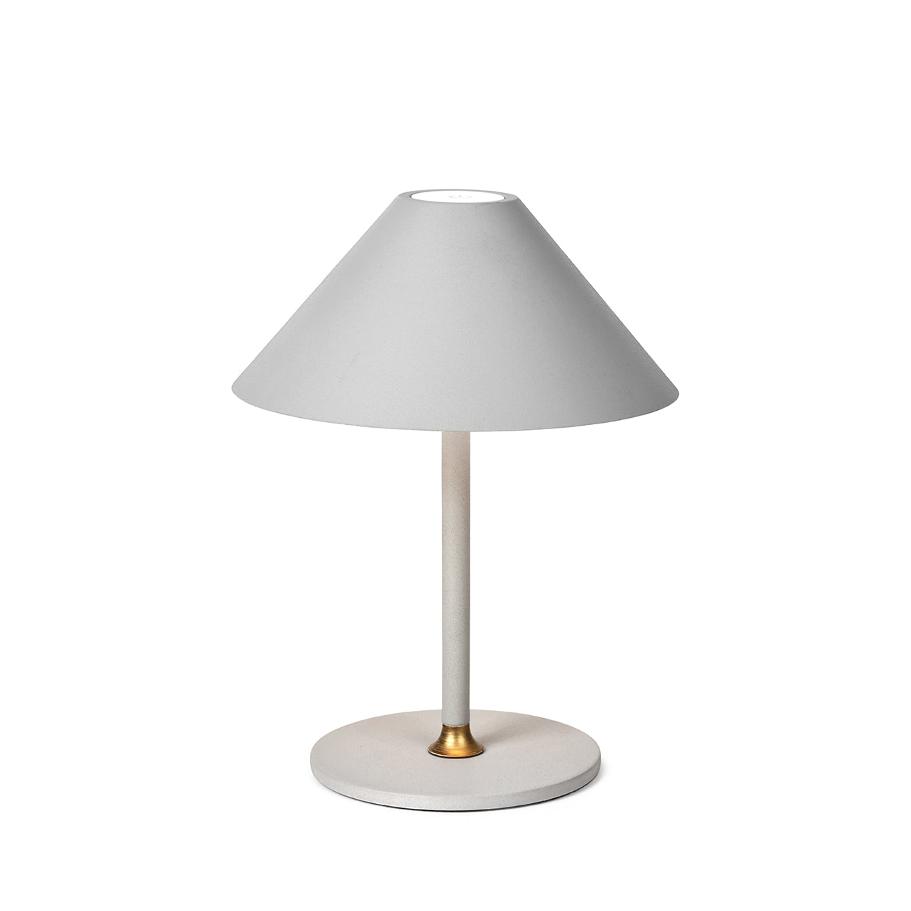 Hygge Ø15 Batteribordlampe - Lys Grå billede 1