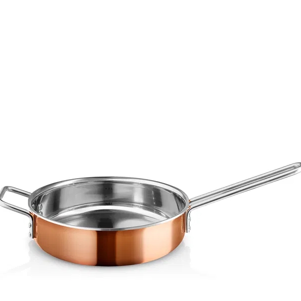 Eva Trio Sautepande - Kobber - Ø24 cm billede 1