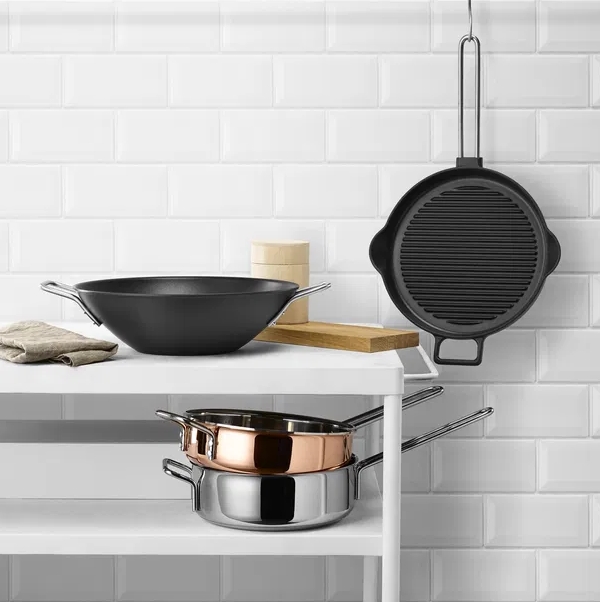 Eva Trio Sautepande - Kobber - Ø24 cm billede 2