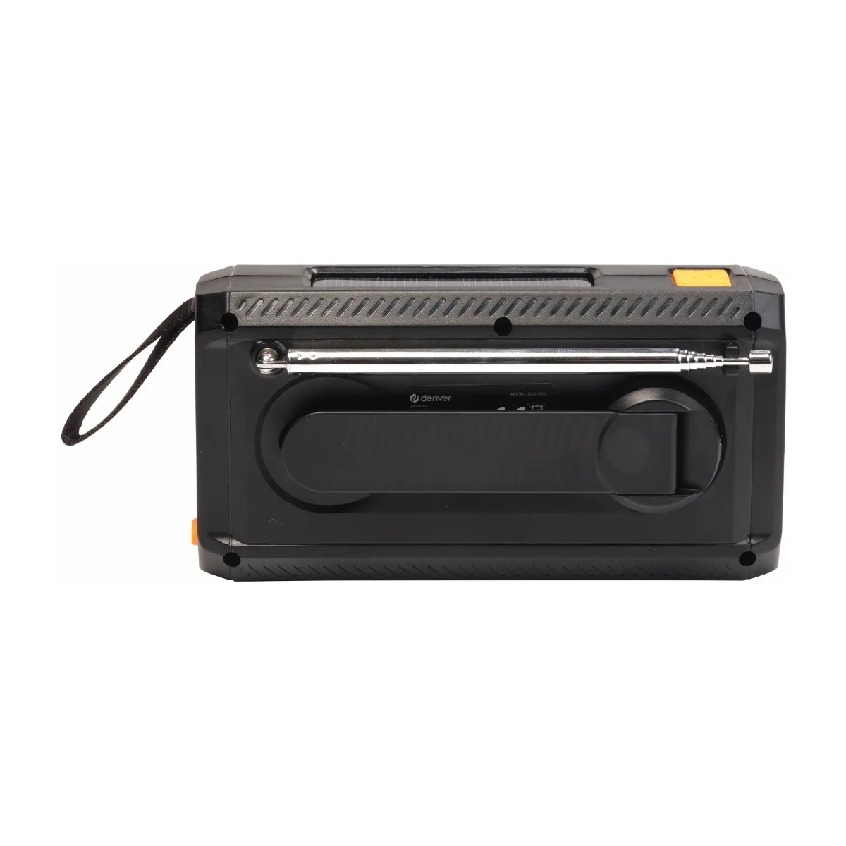 DENVER SCD-2033 - Emergency Radio - Solar - Dynamo - 2000mAh Powerbank - DAB/FM - Sort *DEMO billede 4