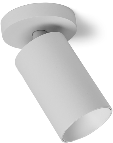 SpotOn Circle1 Loftslampe Hvid billede 1