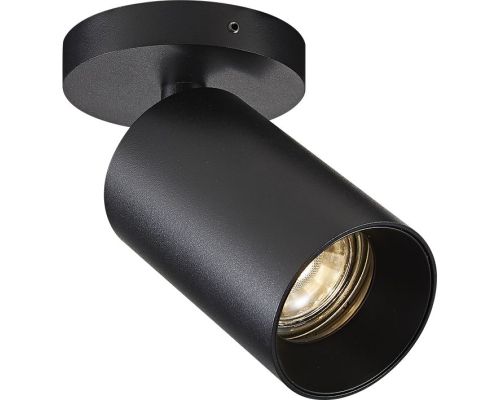 SpotOn Circle1 Loftslampe Sort billede 2