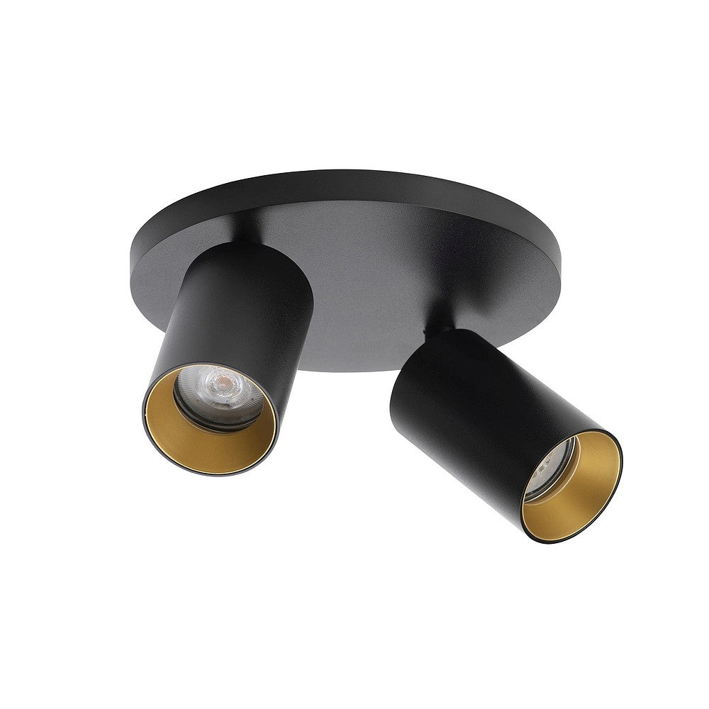 SpotOn Circle2 Loftslampe Sort billede 3
