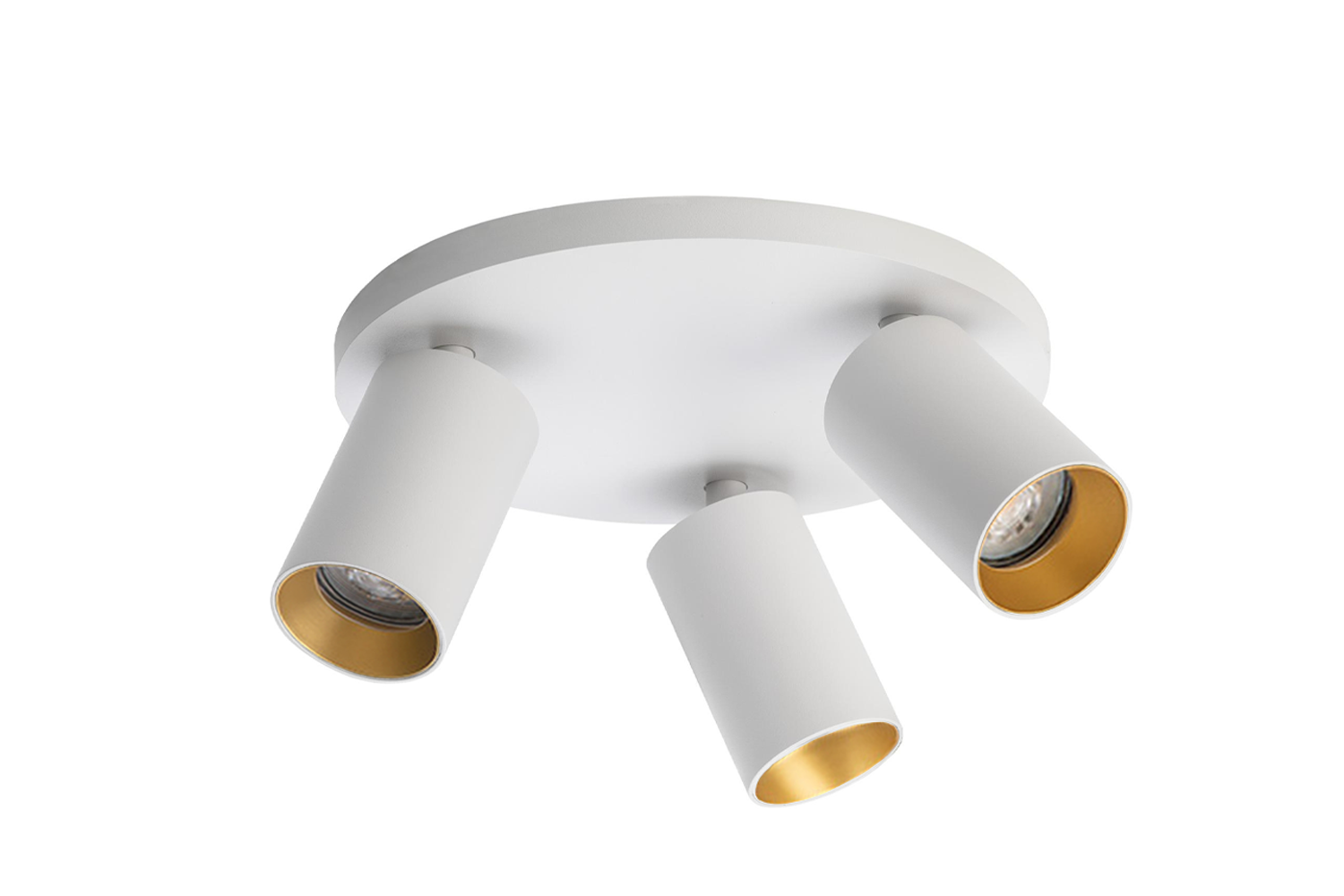 SpotOn Circle3 Loftslampe Hvid billede 3