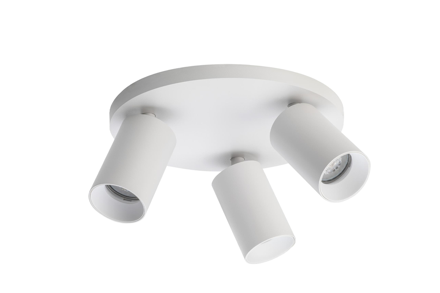 SpotOn Circle3 Loftslampe Hvid billede 2
