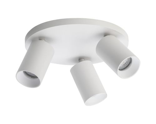 SpotOn Circle3 Loftslampe Hvid billede 1