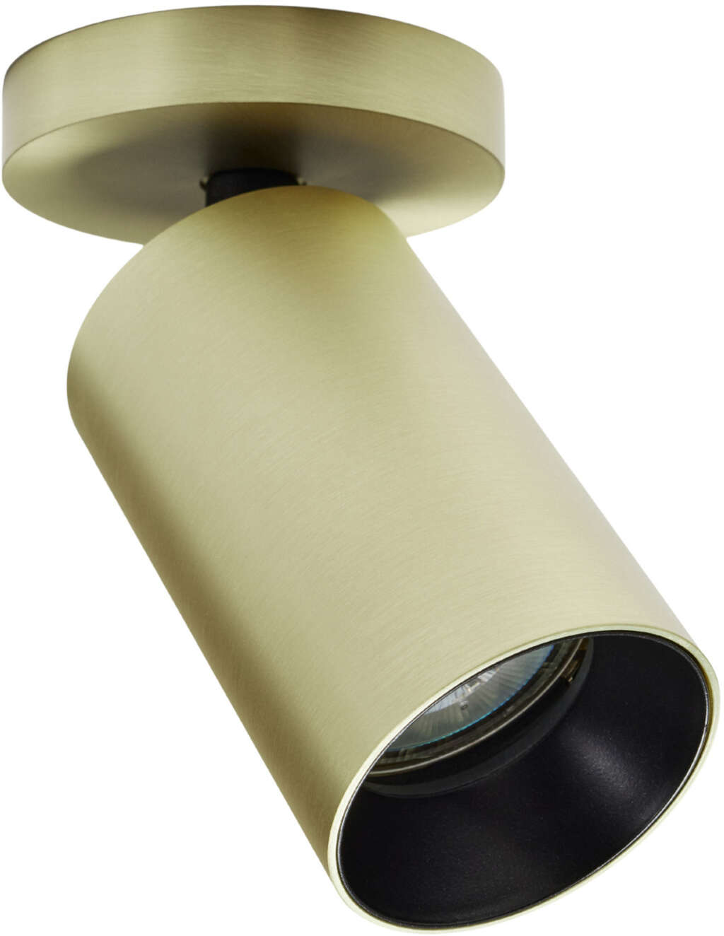 SpotOn Circle1 Loftslampe Messing billede 1