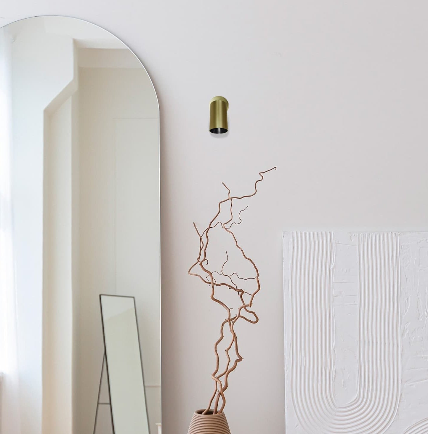 SpotOn Circle1 Loftslampe Messing billede 3