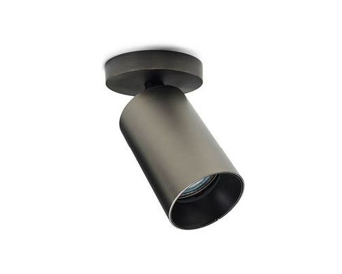 SpotOn Circle1 Loftlampe Titanium billede 1