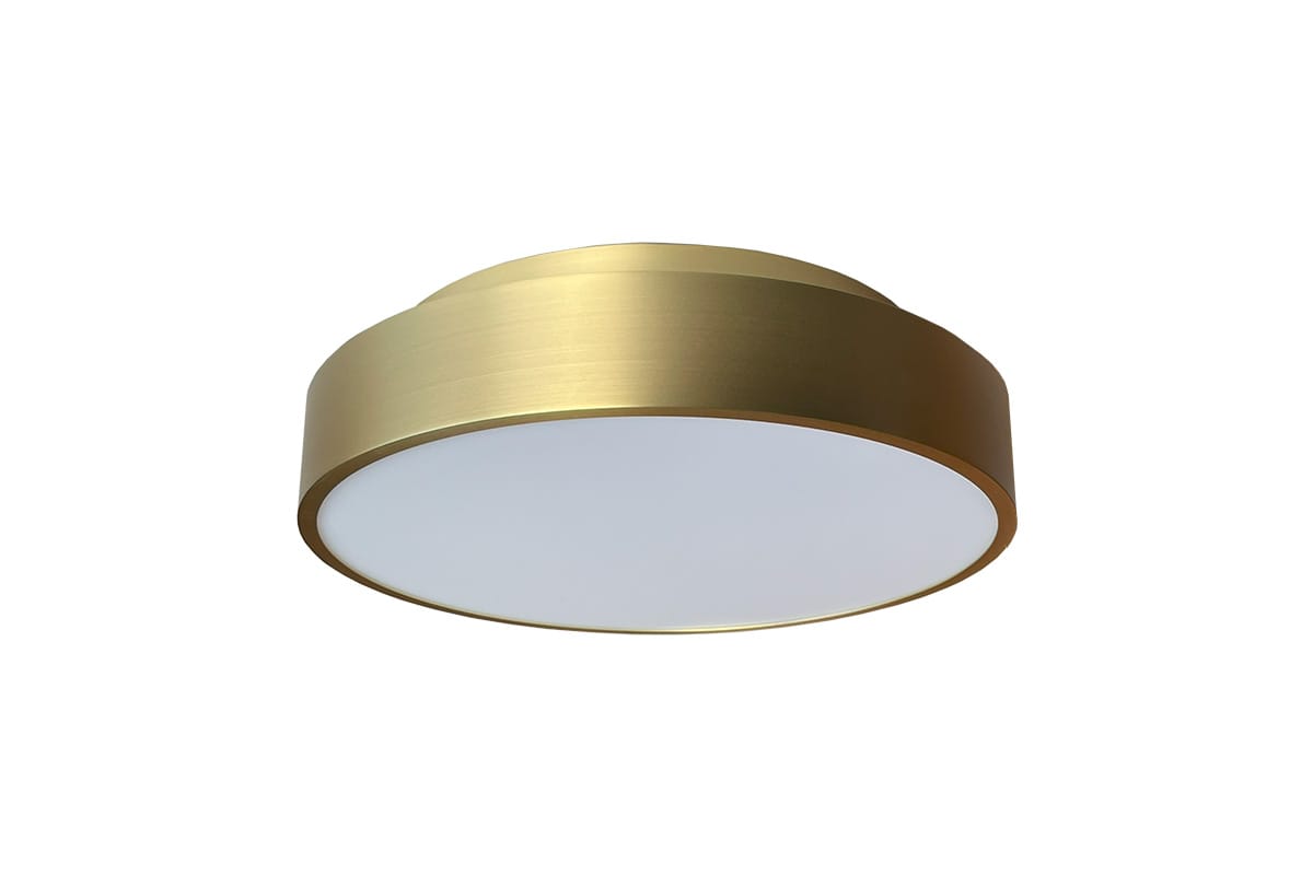 ANTIDARK Luna C260 Plafond LED 2700K Brass billede 1