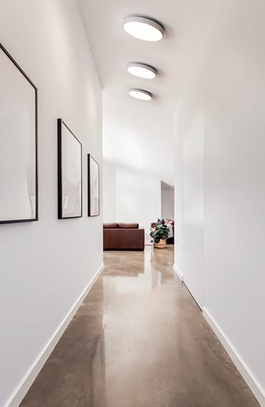 Luna C450 Plafond LED CCT Uplight Hvid billede 2