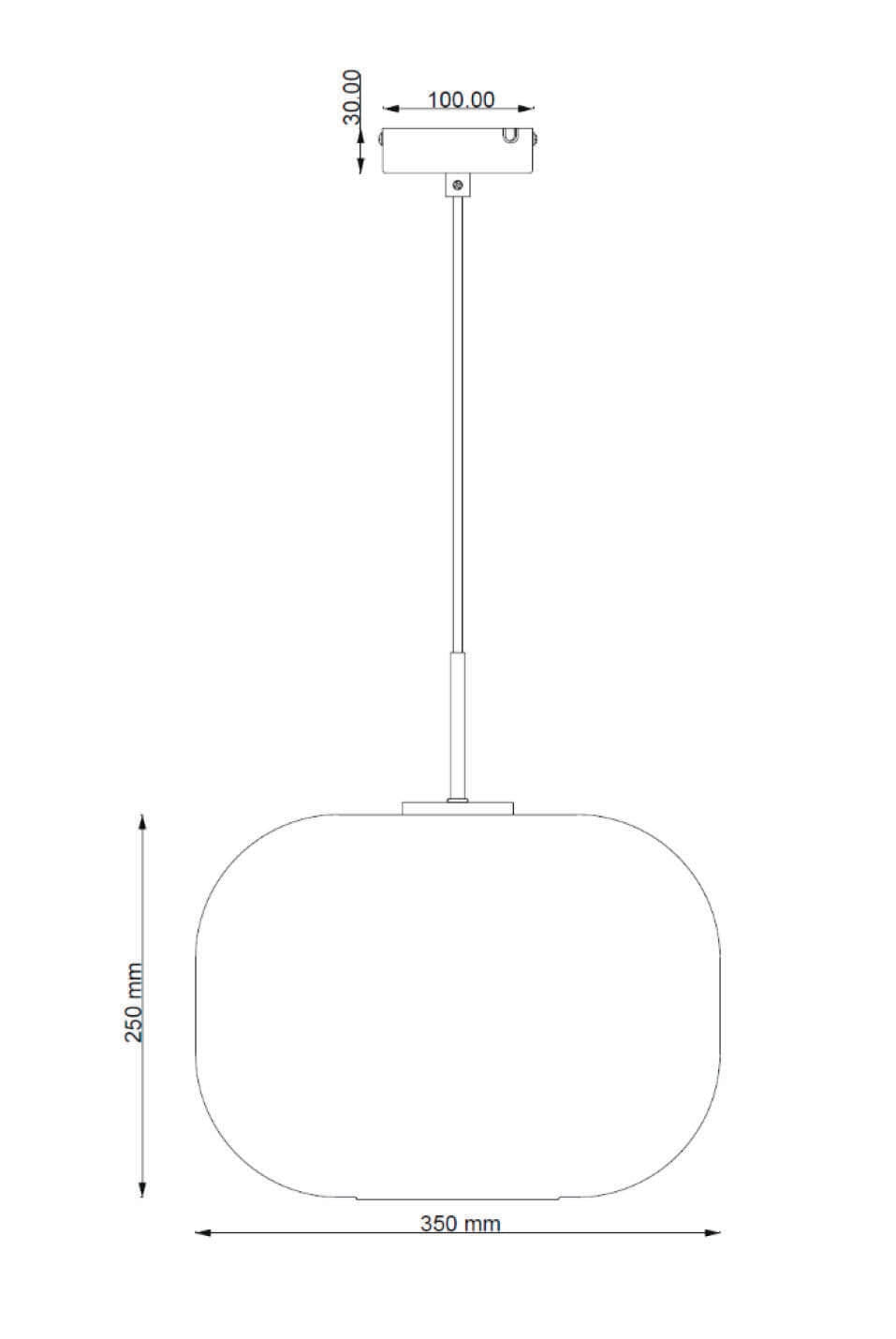 Cuscino stor pendel titanium billede 2