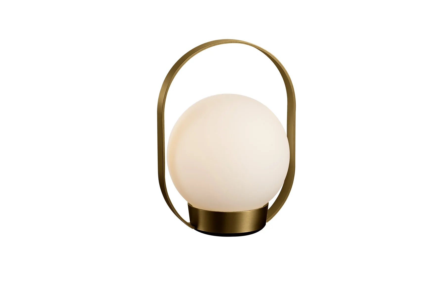 Palla T1 bruneret messing portable bordlampe billede 1