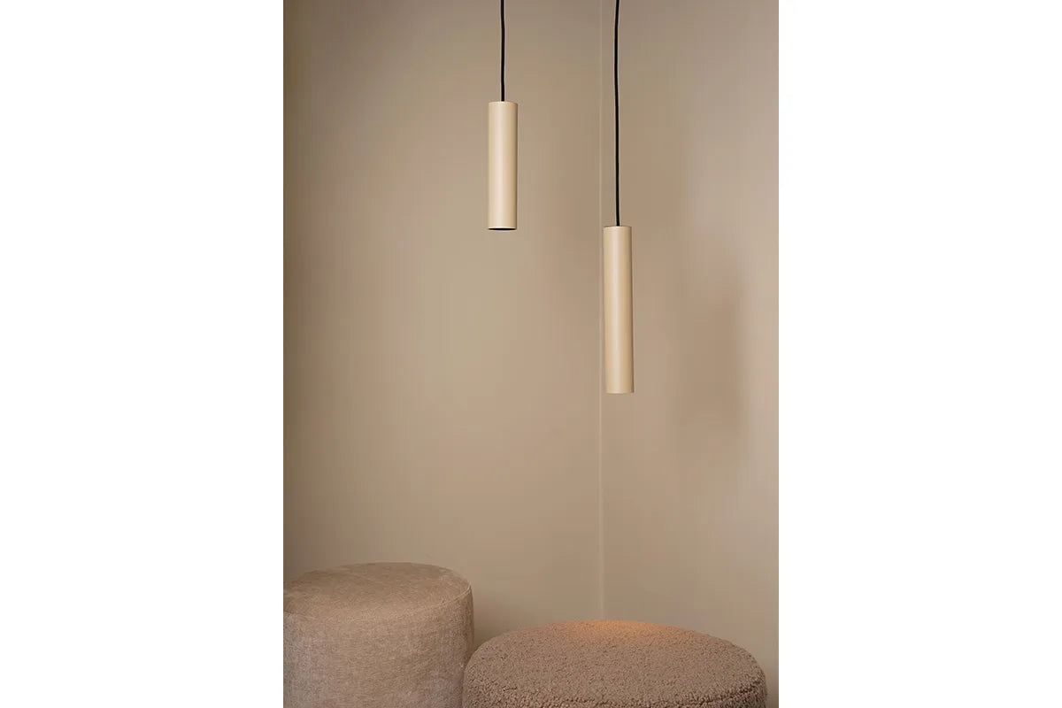 ANTIDARK Tube Flex Pendel L35 Beige billede 3